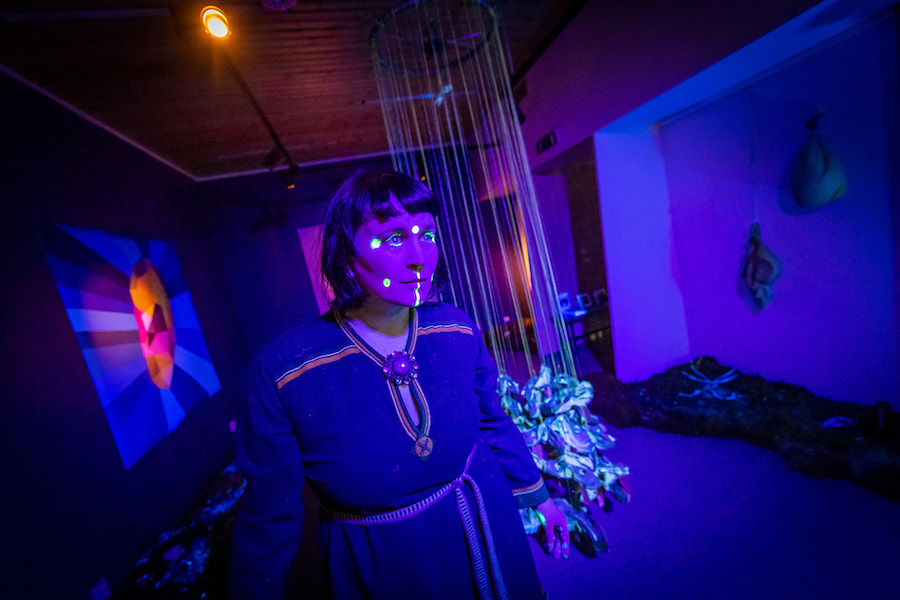 Utstilling en usunget sang foto Ørjan Marakatt Bertelsen